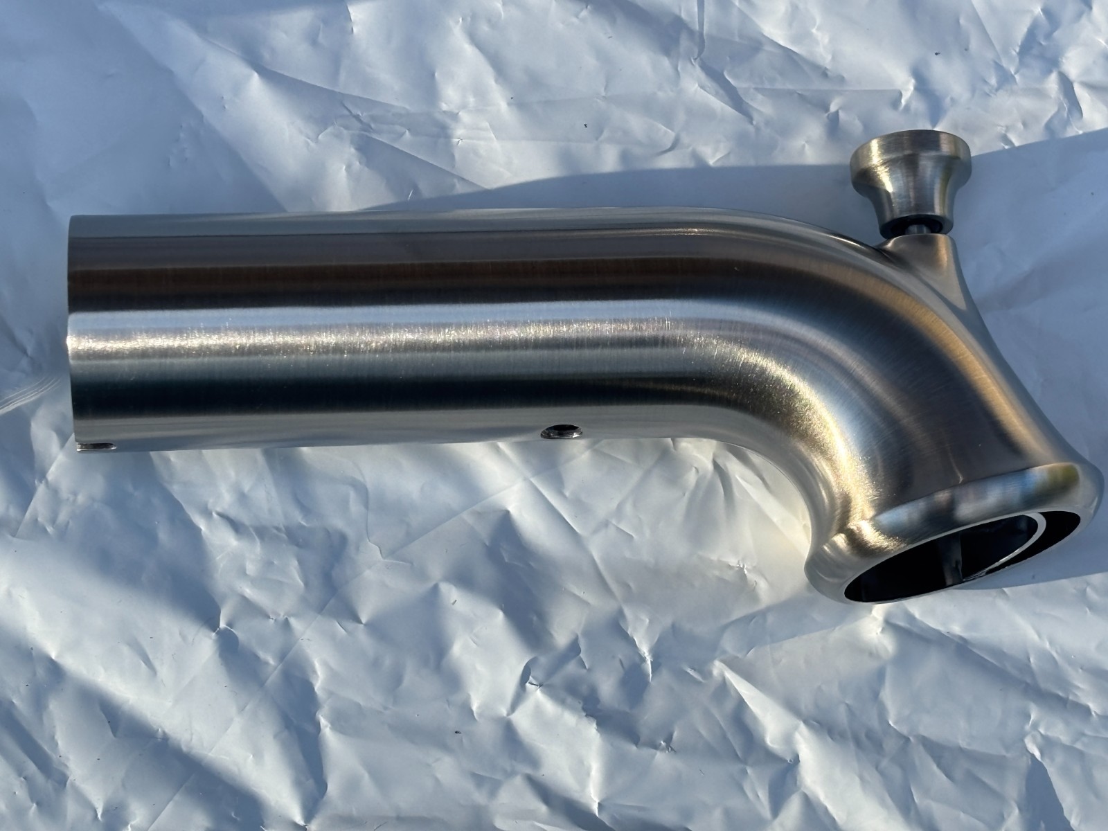 Kohler Capilano Diverter Tub Spout and Flange Only Brushed Nickel