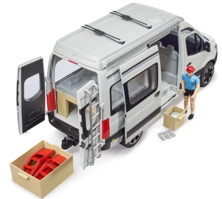 Bruder 2672 mb sprinter camper con personaggio - Immagine 3 di 3