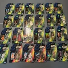 1990's Kenner Star Wars The Power of the Force 3.75 Action Figure Lot Of 24 Toys