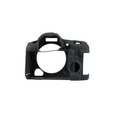 Black Soft Silicone Protective Case Cover For Canon EOS R5 Mark II DSLR Camera