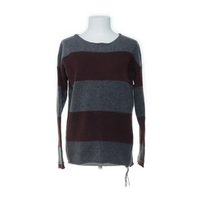 Hunkydory Essentials, Strickpullover, Größe: L, 132 24 724, Grau/Rot -wmd