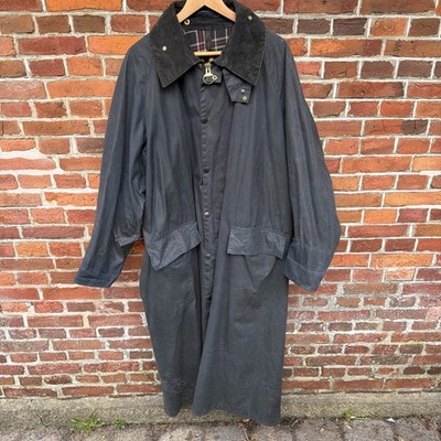Barbour Burghley Mantel blau c46/117  Gr. 56- 58