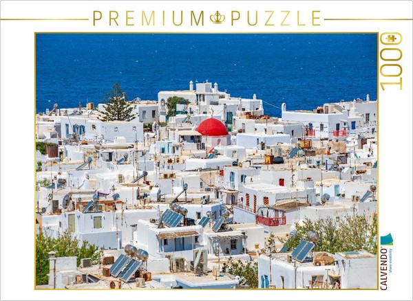 Calvendo Puzzle The Winding Old Town | 1000 Pieces, Finished Size 25.2 × 18.9 In-image