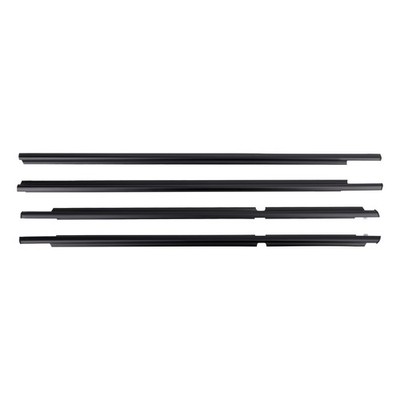 4pcs Outer Window Weatherstrip Seal Belt Moulding for Toyota 4Runner 2003-2009