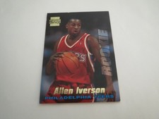 1996-97 TOPPS STADIUM CLUB ALLEN IVERSON ROOKIE CARD R1