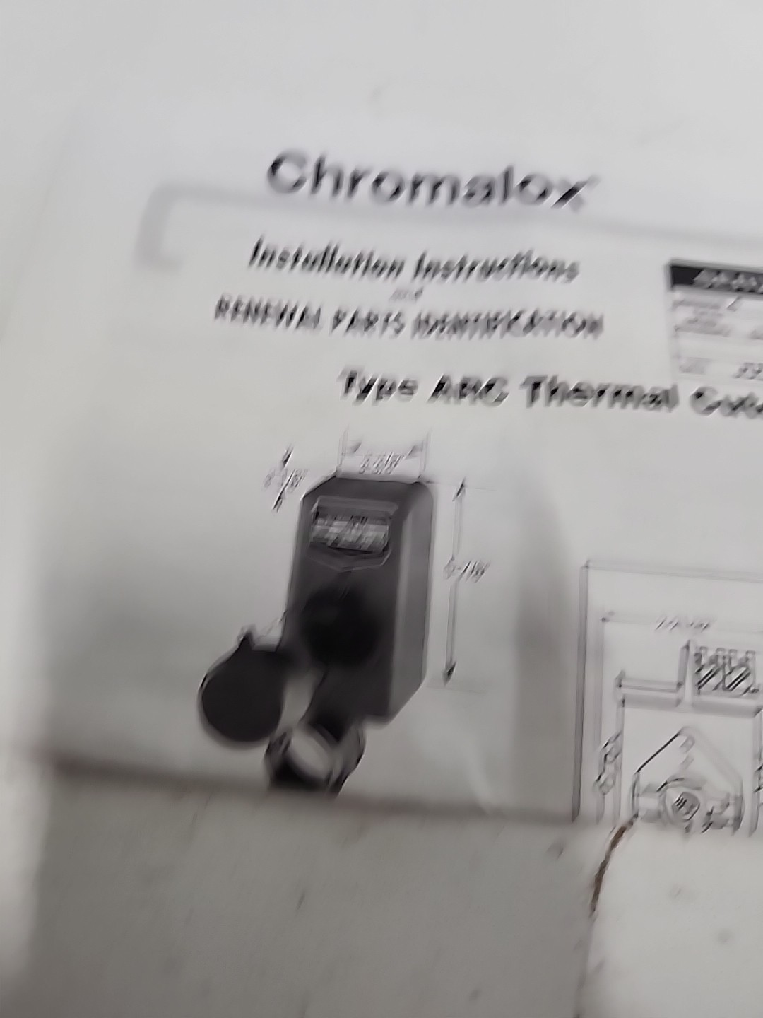 CHROMALOX ARC-215 CONTROLLER TEMP 60 TO 250 **NOS**