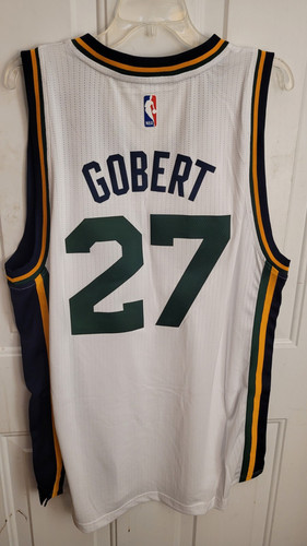 MAGLIA ADIDAS SWINGMAN NBA UTAH JAZZ RUDY GOBERT UOMO BIANCA XL - Foto 1 di 3