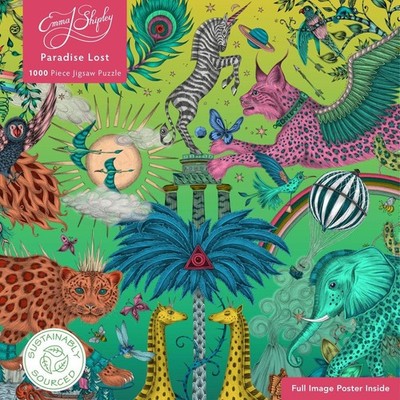 Adult Sustainable Jigsaw Puzzle Emma J Shipley: Paradise Lost: 1000-pieces. Ethi