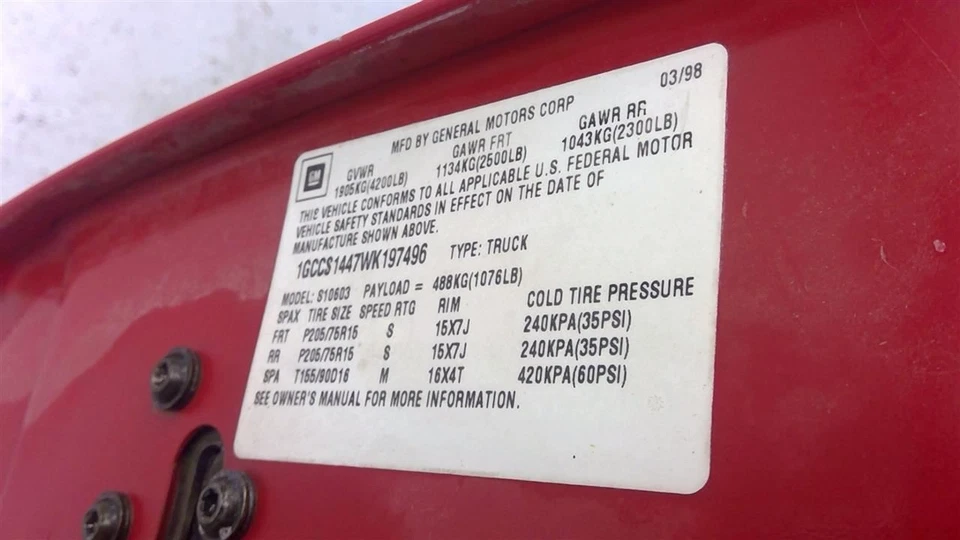 Alternador 4-134 compatível com 98-03 S10/S15/SONOMA 1706750 - Imagem 4 de 4
