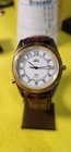 Men's Vintage Timex Indiglo 36mm with brown leather strap