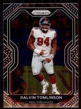 2020 Panini Prizm #165 Dalvin Tomlinson New York Giants
