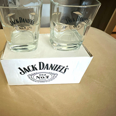 Jack Daniel s Old No. 7 2x Tumbler Gläser Set in Originalverpackung
