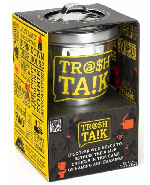 Professor PUZZLE Trash Talk  The hilarious name  shame party game  Find out who
