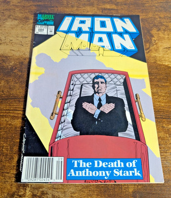 Iron Man #284 (Marvel, 1992) - The Death of Anthony Stark