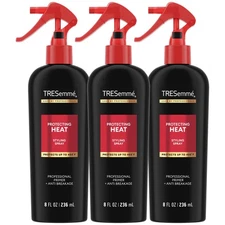 TRESemmé Heat Protectant Spray with Keratin, 8 oz, 3-Pack, Thermal Protection up