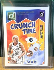 COURTNEY WILLIAMS 2025 Panini WNBA Donruss Crunch Time PRESS PROOF GOLD Lynx #16