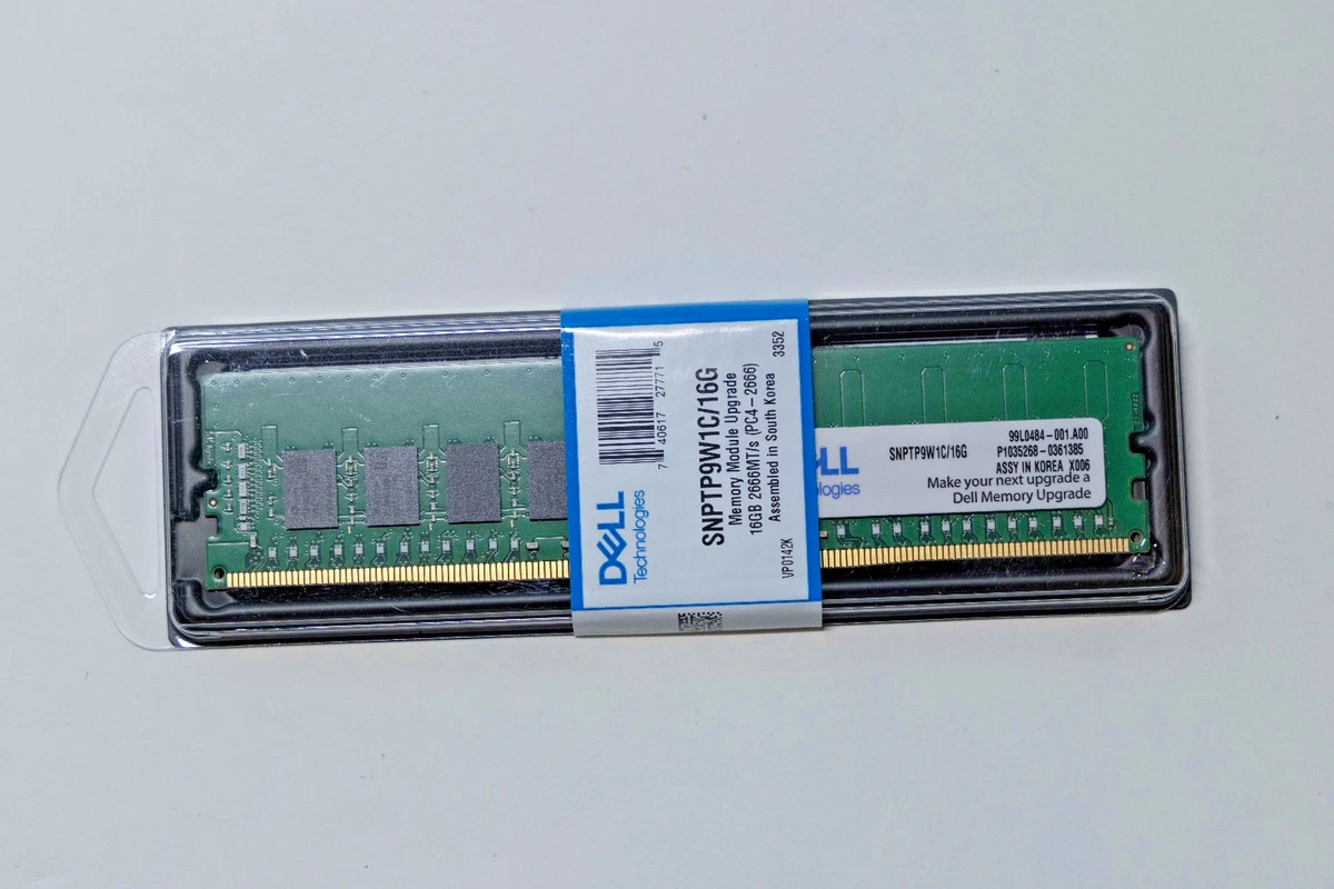 Dell DDR4 SDRAM 16 GB Total Capacity Memory (RAM) for sale | eBay