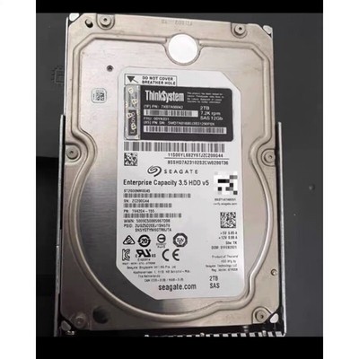 NEW Lenovo ThinkSystem 00YK031 7XB7A00042 2TB 7.2K SAS 12G 3.5'' HDD Hard Drive