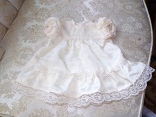 VTG Baby/Doll White Dress with Lace
