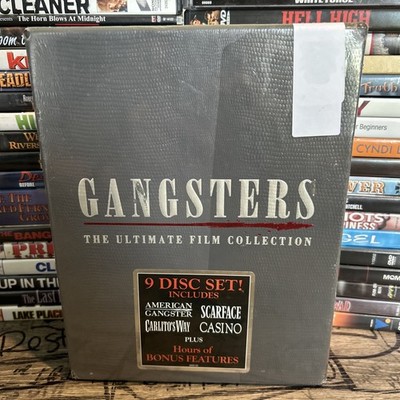 Gangsters: The Ultimate Film Collection DVD 2008 Carlitos Way Casino Scarface -F