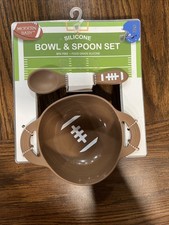 Modern Baby Silicone Bowl And Spoon Set
