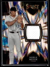 L45,856 - 2024 Select Sparks Materials Prizms Flash #8 Noble Meyer Jersey