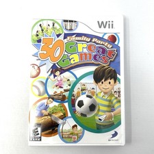 30 Family Party Great Games Nintendo Wii No Manual D3 Publisher