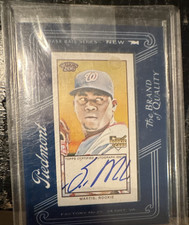 Topps 2009 T-206 Shairon Martis Nationals Auto RC Autograph Subjects #FMA-13