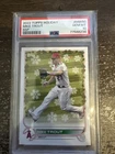 2022 Topps Holiday Mike Trout #HW50 SSP Image Variation PSA 10