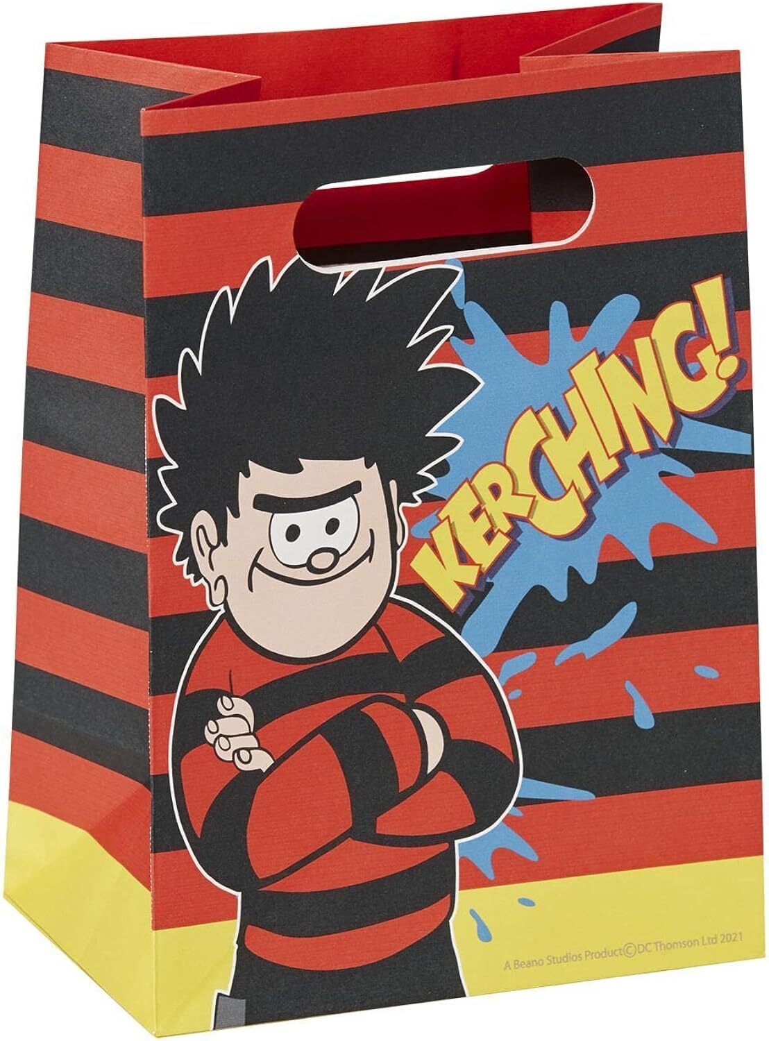 Smiffys 51544 Официально лицензированные сумки Beano Tableware Party Bags x8, Унисекс для детей