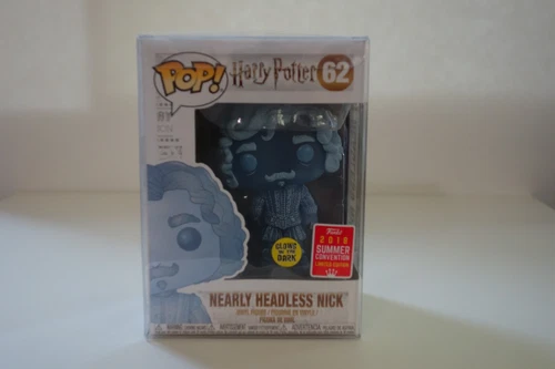 Funko Pop! Harry Potter: Nearly Headless Nick (GITD) #62 2018 Summer Excl. NEW
