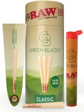 RAW Cones Single Size 70/30 Dogwalker: 50 Pack