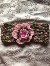 Womens girls Headbands Crochet . Hand Made. Yarn. One Size Girls Women s