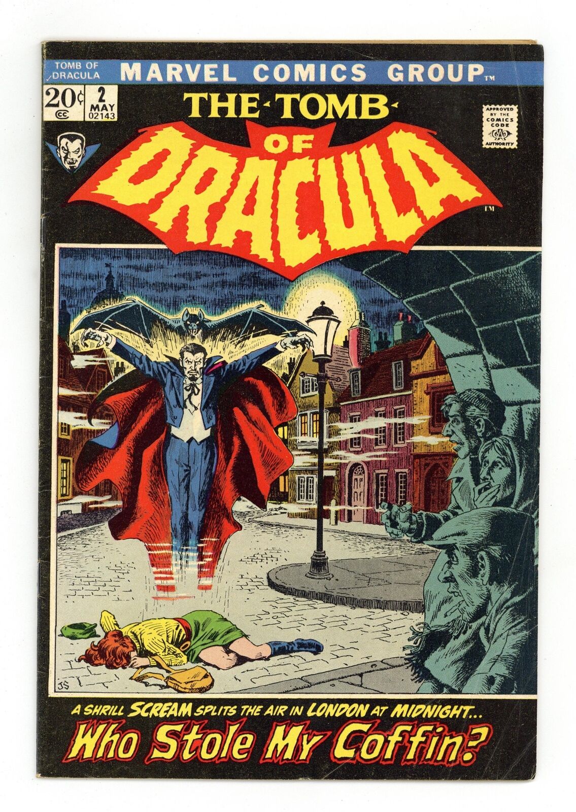 Tomb of Dracula #2 GD/VG 3.0 1972