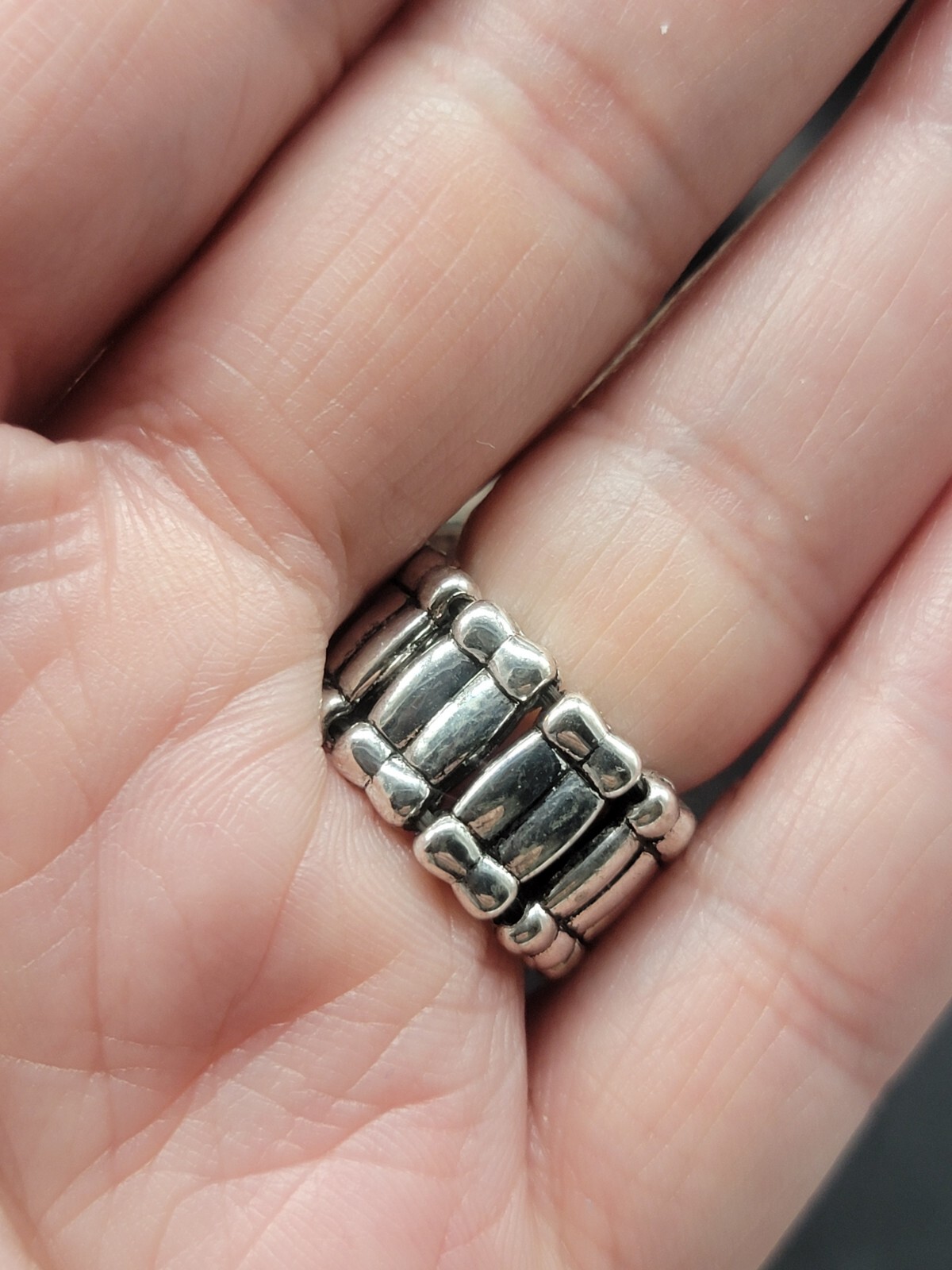 Turquoise Stretch Ring - image 4