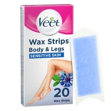 Veet Easy-Gel Legs Wax Strips With Almond Oil...