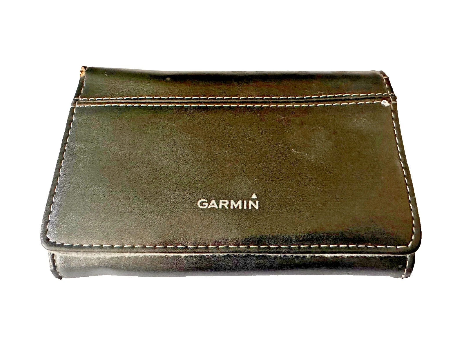 Garmin Black Leather Car GPS Cases and Skins