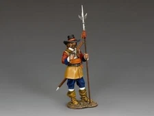 COGS-031 - Parliamentary Officer with Halberd -  (PnM001) - Pike & Musket
