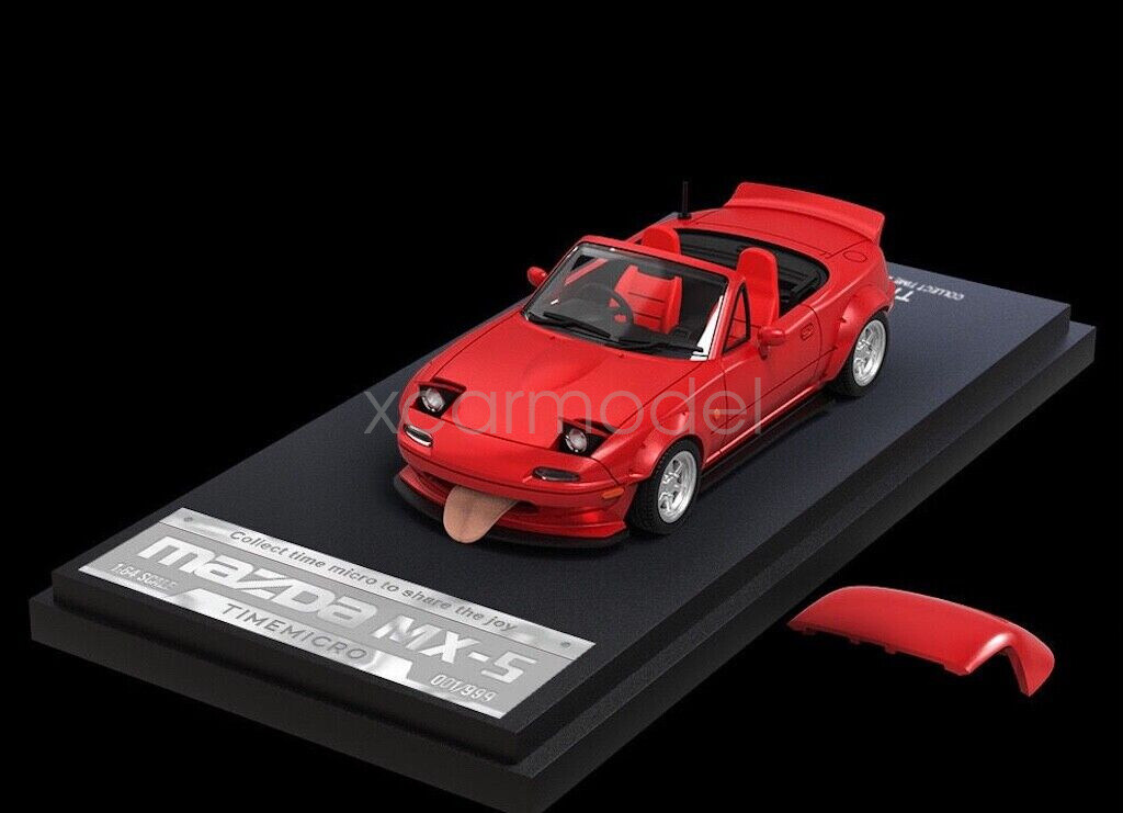 TM 1:64 Scale MX-5 Miata Convertible Figure Sports Model Diecast