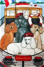 NEW Dog Collection Decorative Garden Flag 12"X18" Designer Small Size Banner