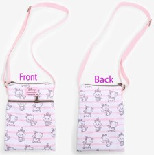 Loungefly Disney The Aristocats Marie Chibi Passport Crossbody Bag Purse NWT