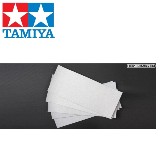 Tamiya 87010 Finishing Abrasives Fine (Pack of 5)