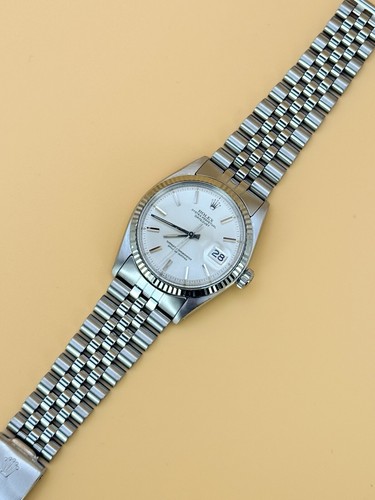 Vintage Rolex Datejust 36 Pie Pan Ref. 1601 Service+Box aus 1974 - Bild 12 von 16
