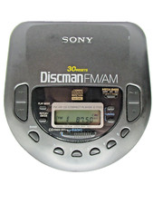 SONY Discman D-T101 Portable CD Player FM AM Radio, Full working order