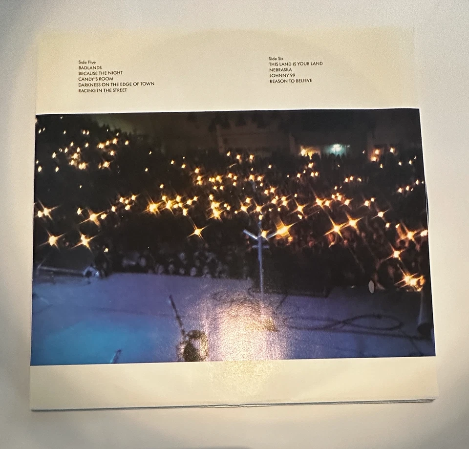 BRUCE SPRINGSTEEN & THE E STREET BAND - LIVE/1975-85 -1986 BOX SET 5 LP'S - VG+ - Image 4 of 4