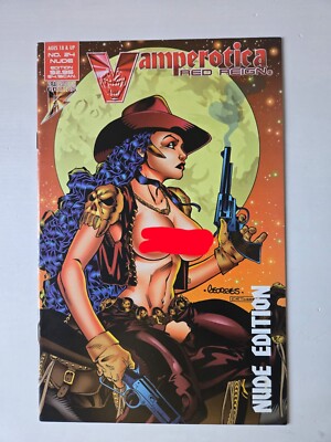 Vamperotica Red Reign 24 Rare Nude Edition  Brainstorm Comics New