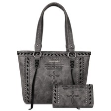 Montana West Fringe Purse And Wallet Set Western Purses For Women Tote Bag Co...