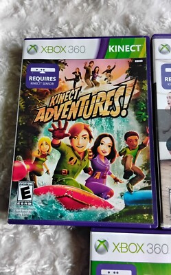 Xbox 360 kinect 3 Game Lot. 1 New Game And 2 Pre-owned Games | eBay