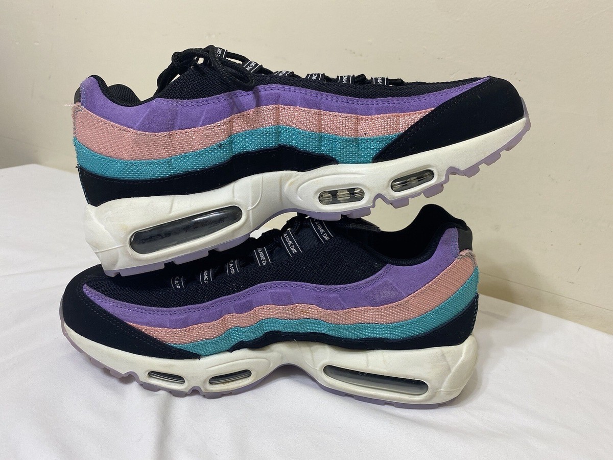 Nike Air Max 95 Have A Nike Day Black Purple Pink Teal BQ9131-001
