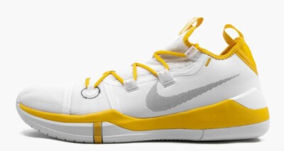 Nike MEN'S Kobe A.D. TB White Yellow Grey SIZE 18 BRAND NEW | eBay